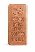 CANCOP 1 KG 999.9 Fine Copper Bar